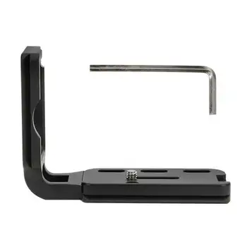 

Aluminium Alloy L-shape Quick Release Plate for Nikon D800/D800E/D810 SLR Camera tripod monopod