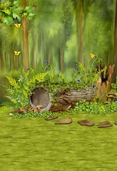 

Kids birthday outdoor photo backgrounds vinyl fotografia fairy photography backdrops for photo studio kits photophone lv-1255