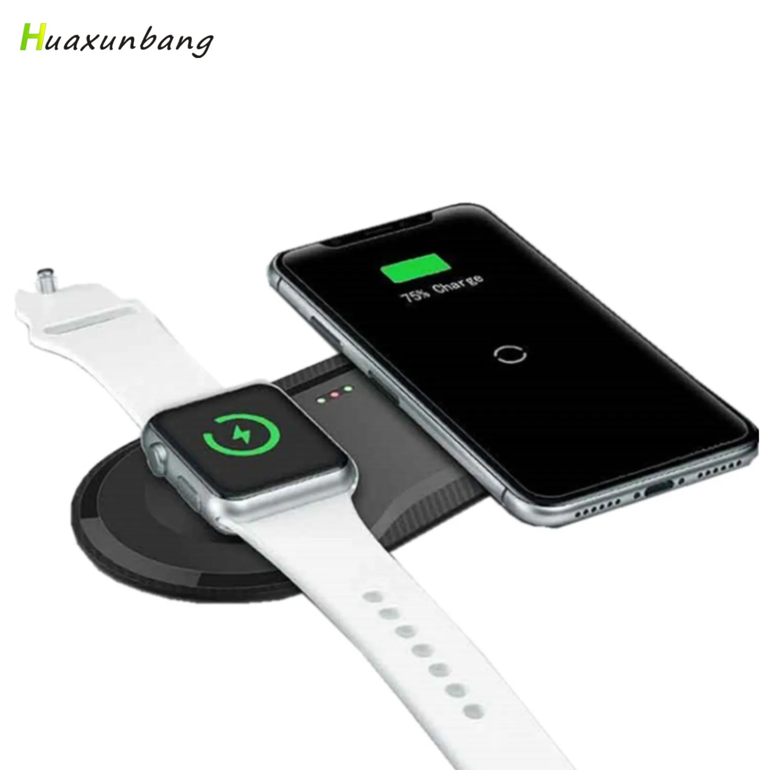 Беспроводное зарядное устройство Qi быстрая зарядка для телефона USB док-станция