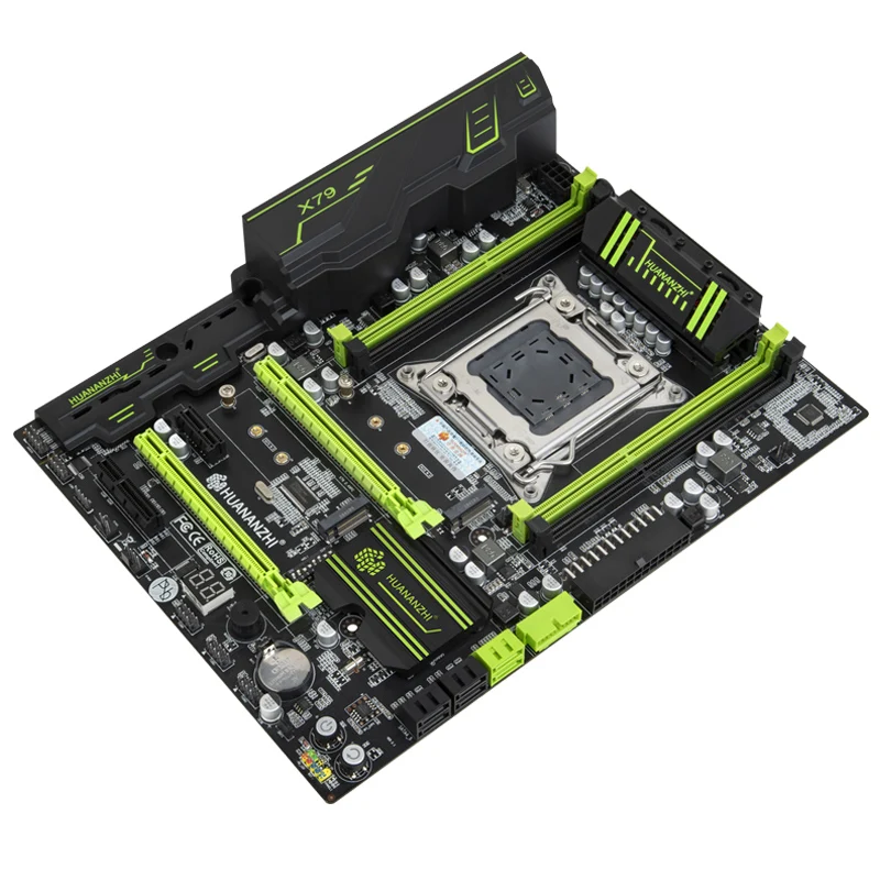Материнская плата HUANANZHI X79 с разъемом M.2 процессор Intel Xeon E5 1650 V2 3 5 ГГц память 16 Гб (2*8