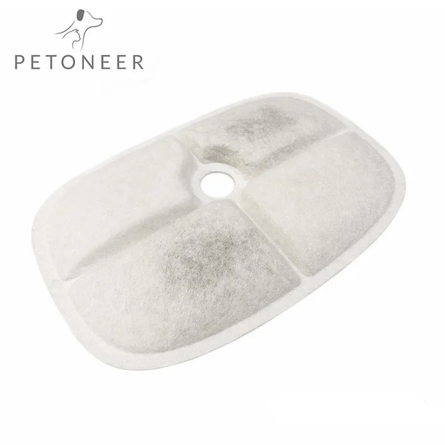 6 Pack PETONEER Cat Water Fountain Filters Pet Fountain Replacement Filters Suitable for Petoneer 1.9L 2L Water Dispenser 3pcs for 2.0L
