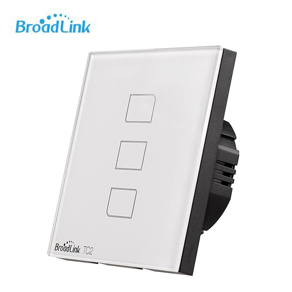 

Broadlink Original SC1 TC2 WiFi Switch EU Work With Alexa Google Home Smart Home Automation Touch Panel 1 2 3 Gang