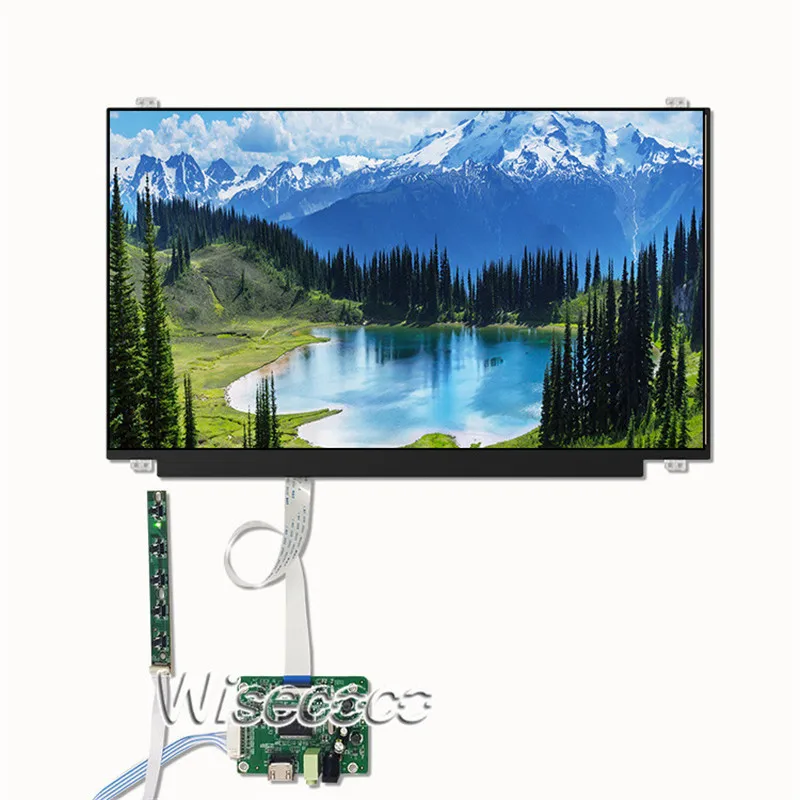 Wisecoco HDMI Edp 30 Pin плата контроллера 15,6 дюймов 1366x768 ЖК-экран для ноутбука планшета замена матовая узкая рамка тонкий