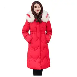 Парка, пальто для женщин, белый, желтый, розовый, 3XL размера плюс, куртка, зимняя, новая, Корейская, с капюшоном, свободная, модная, плюс