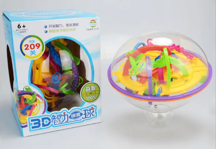 Интеллектуальный лабиринт 3D камера трёхмерный лабиринт 209 от Perplexus Challenge Puzzle Toy 81-01