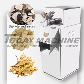 

Lucid Ganoderma Cutting Slicing Machine Herb Licorice Root Slicing Machinery