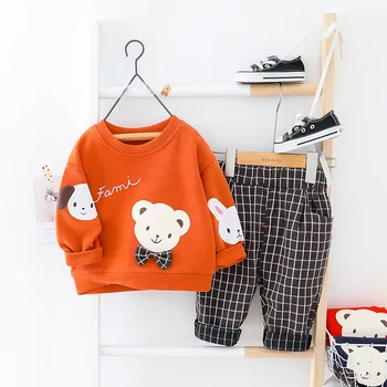 

Baby clothes boy suit baby girl clothes autumn kids 2PCS jacket + pants children's sports and leisure suit baby girl clothes