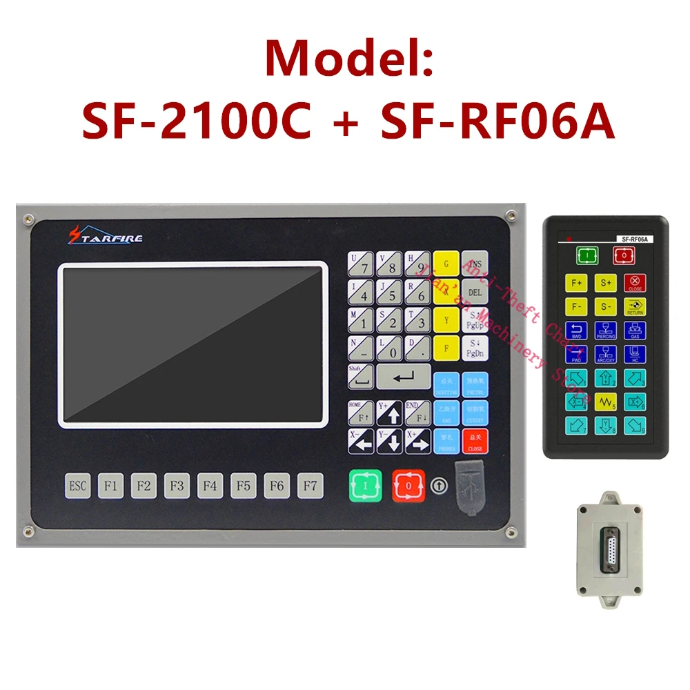 

2axis SF-2100C CNC system CNC cutting machine system SF2100C +Wireless remote control SF-RF06A STARFIRE SF-2100C 2-axis plasma