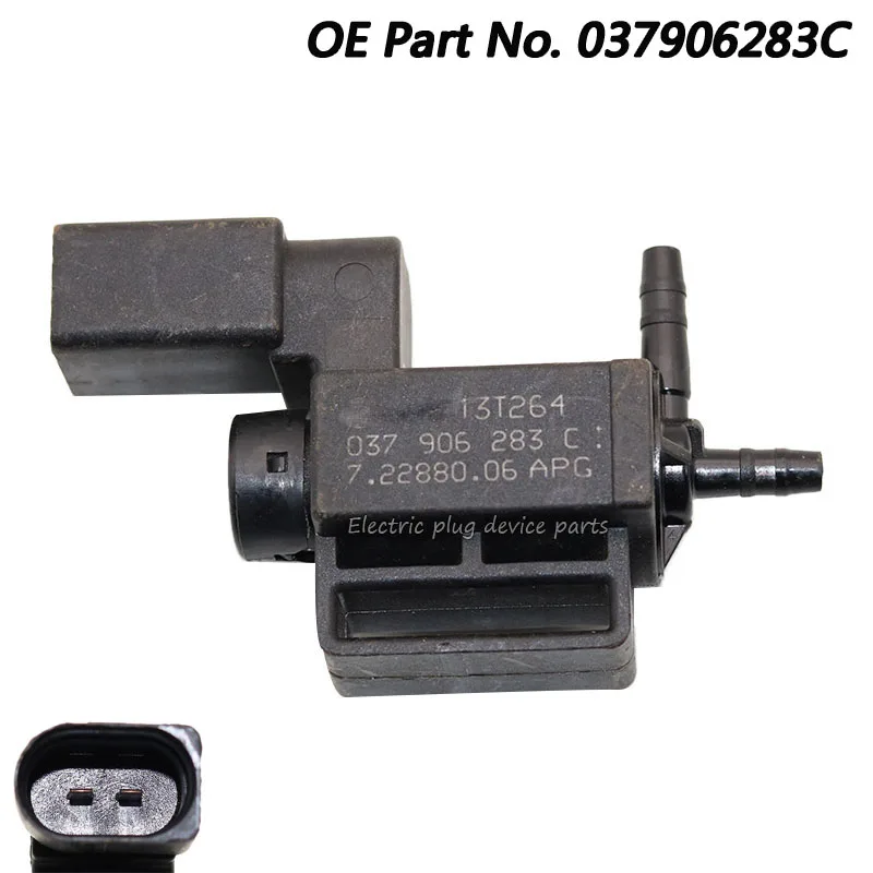 Used OEM 037906283C Air Intake Manifold Solenoid Control Valve For AUDI A3 A4 A4Q VW EOS GOLF JETTA PASSAT 037 906 283 C | Автомобили и