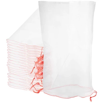 

Plant Cover Bags, 20Pcs 23X15 Inch Watermelon Protection Bag with Draw String for Garden Yard Tomatoes Tree Young Plants
