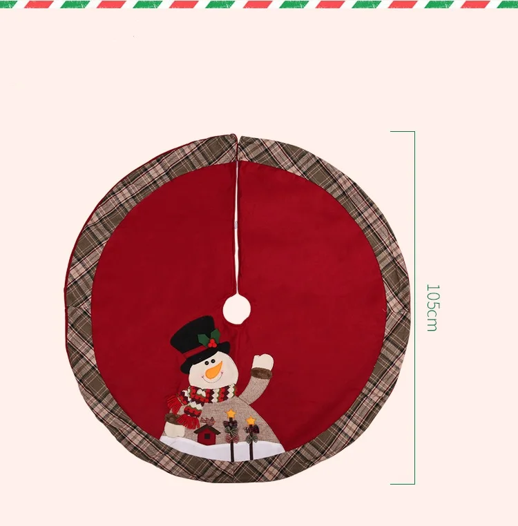 Adornos Arbol Navidad Рождественская елка юбка натальная Новогоднее украшение годовое украшение