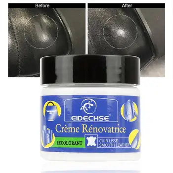 

85G Leather Polish Coloring Agent Stain Wax Leather Vinyl Repair Paste Filler Cream Putty For Car Seat Sofa Hole Scratche TSLM1