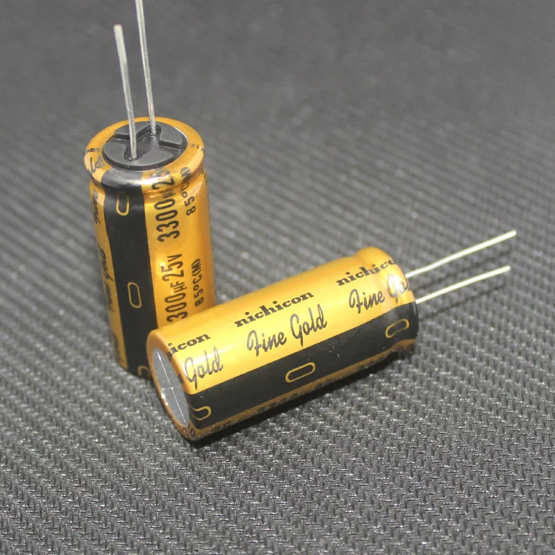 4 шт. NICHICON FG 25V3300UF 18x40 мм изысканное золото 3300 мкФ 25 в FineGold MUSE Усилитель Аудио