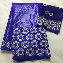 Камни золотые круги узор с загадочными символами в 5 ярдов Базен Riche и 2 ярдов чистая кружевная ткань PB59 африканская восковая кружевная ткань