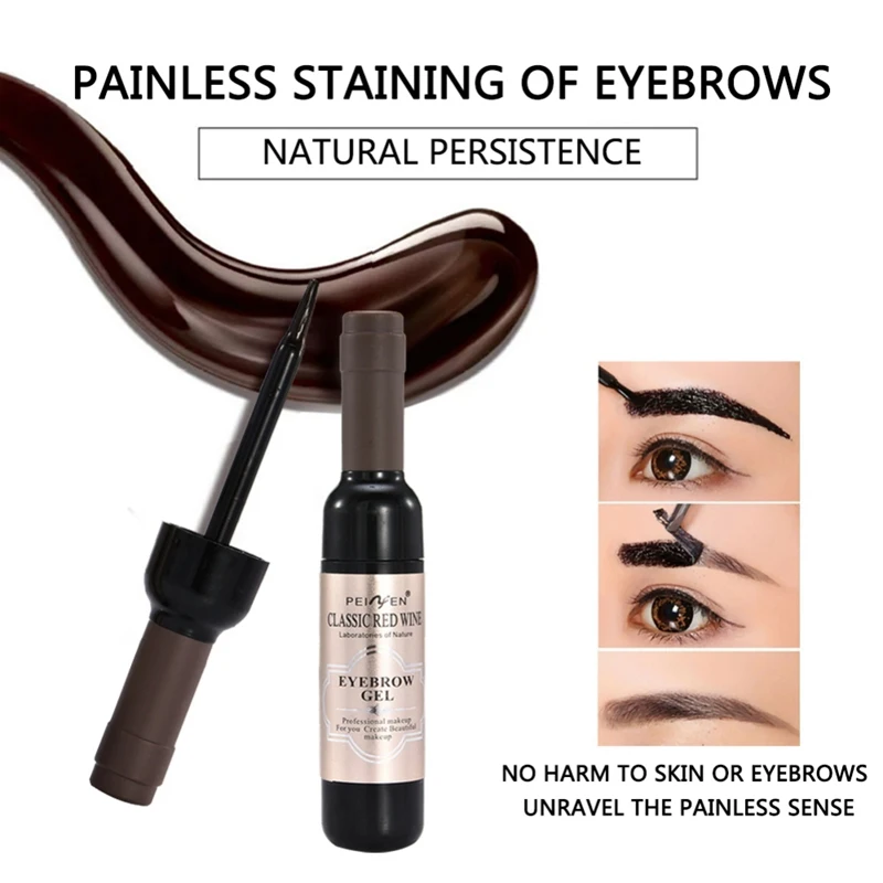 1 шт. гель для бровей черный кофе серый отшелушивающий набор для перманенного макияжа бровей Тени для бровей Гель для бровей Косметика Макияж высокий пигмент CX75