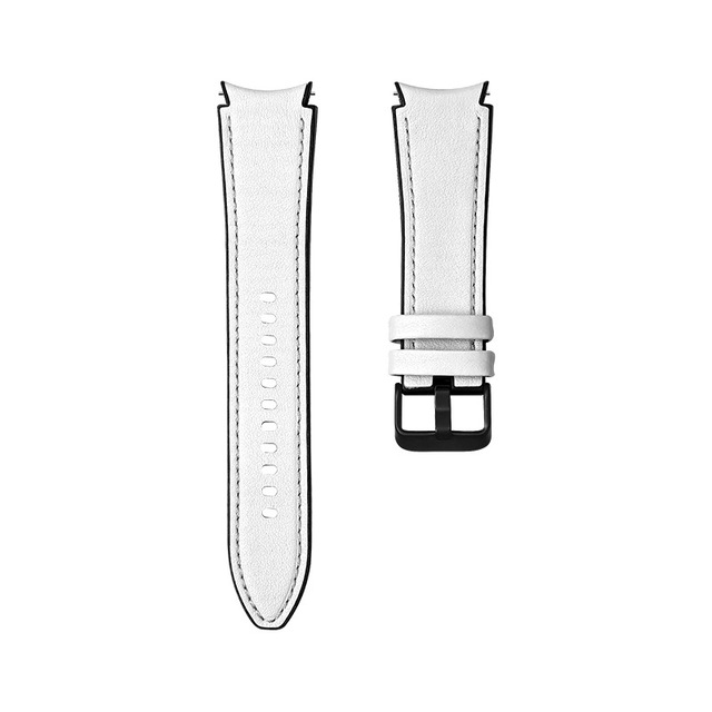 Silicone Curved end Strap For Samsung Galaxy Watch 4 Classic 46mm 42mm/Galaxy Watch4 44mm 40mm Replacement Wrist Band