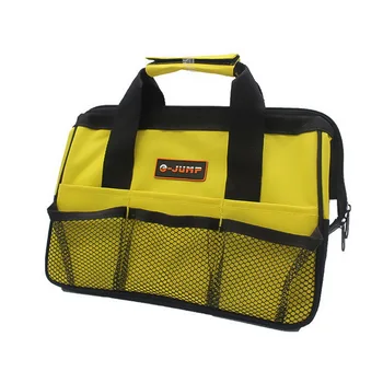 

High Quality 1pcs Multifunction Nylon Canvas Waterproof Tool Bags Portable Double Oxford Cloth Storage Bag Close Top Wide Mouth