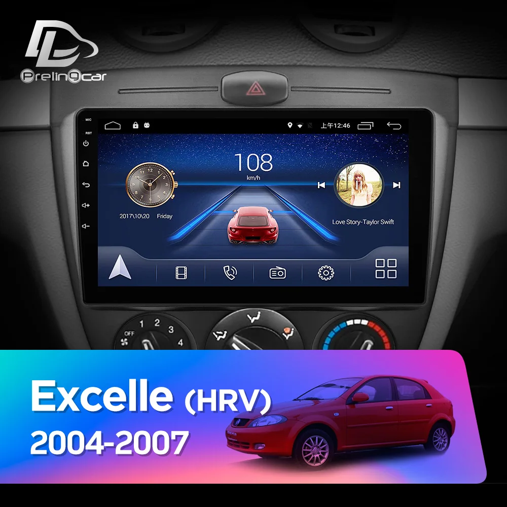 Prelingcar Android 9.0 Car Radio Multimedia Video Player Navigation GPS For Chevrolet Lacetti J200 BUICK Excelle Hrv 2004 2013 Prelingcar Android 9.0 Car Radio Multimedia Video Player Navigation GPS For Chevrolet Lacetti J200 BUICK Excelle Hrv 2004 2013