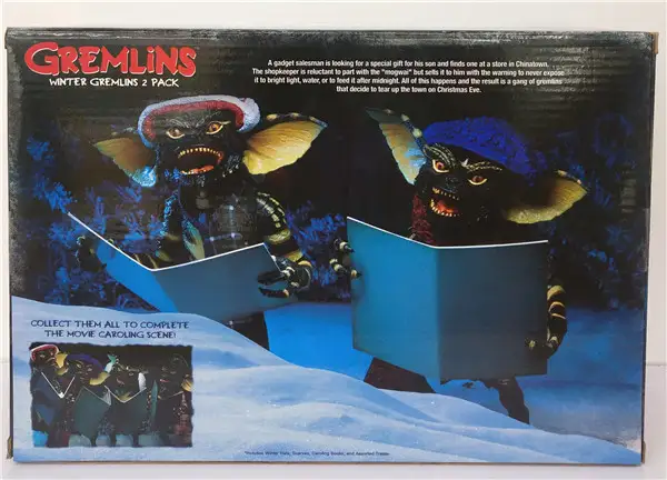 Neca Gremlins Winter Costume 2 Pack Film Gremlins Alien Set