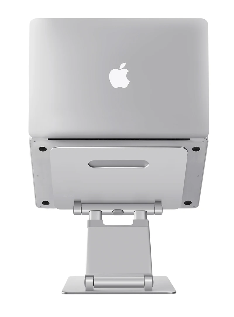 Hyvarwey AP-2H Aluminum Alloy Height Adjustable Laptop Stand Folding Lifting Standing Work Office Macbook Riser — view 6