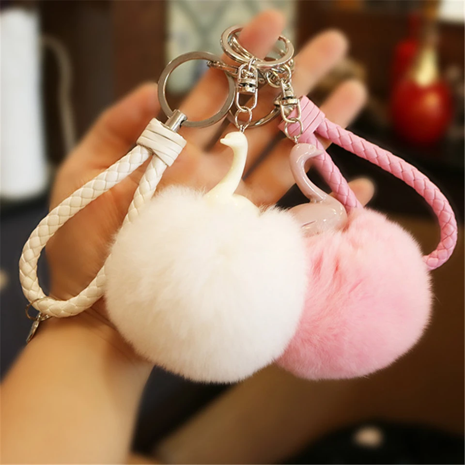 Креативный мультфильм Hairball милая сумка Подвеска студенческий подарок брелок животные и природа плюшевый маленький брелок милые плюшевые брелки