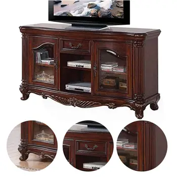 

2020 New ACME Remington Living Room Home Nordic Tv Cabinet Modern Simple Small Apartment Light Luxury Cabinet Storage Tv Cabinet