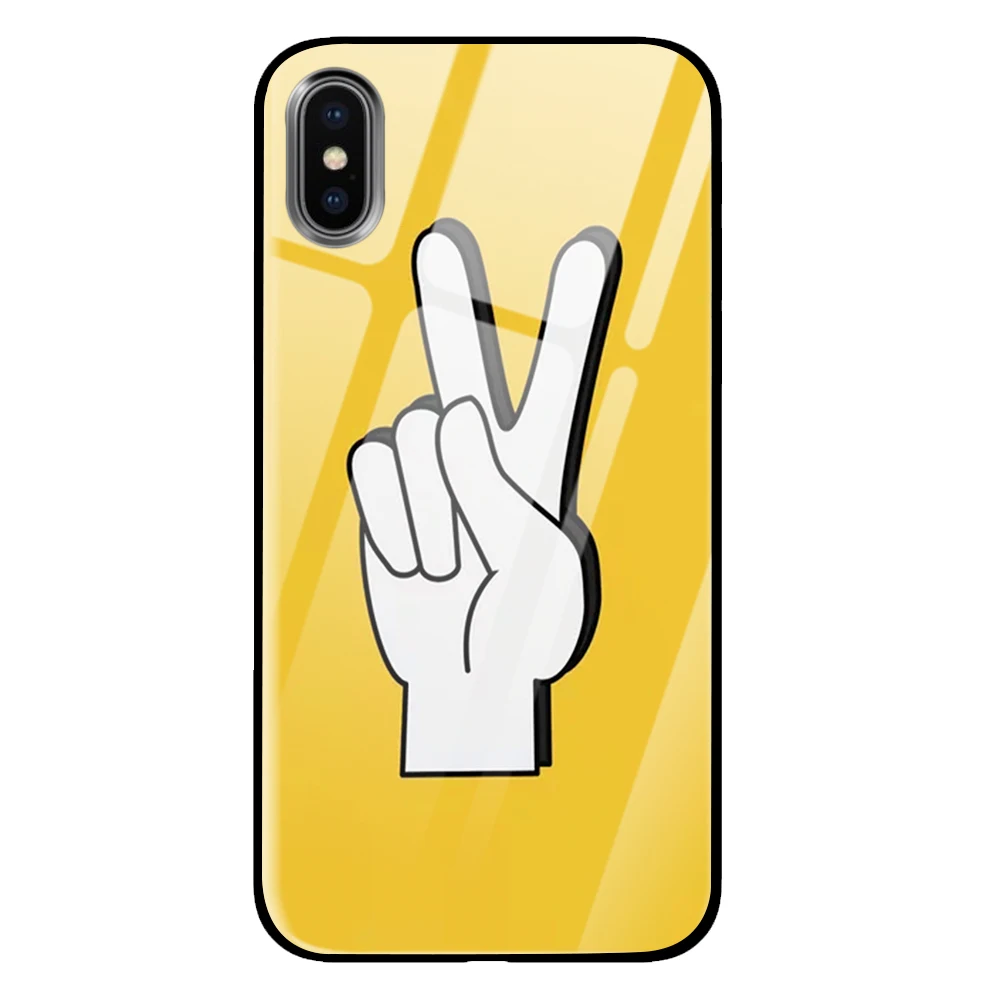 Merry christmas eye для iPhone 5 5S 6 6s 7 8 Plus X XS XR 11 Pro макс. закаленное стекло чехлы - Цвет: 10