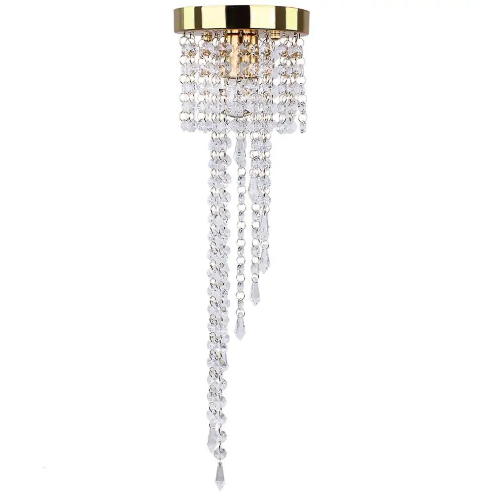 Contemporary Wholesale Price Energy Saving Light Source Gold Ceiling Lamp Crystal Kitchen Chandelier hanging lamp