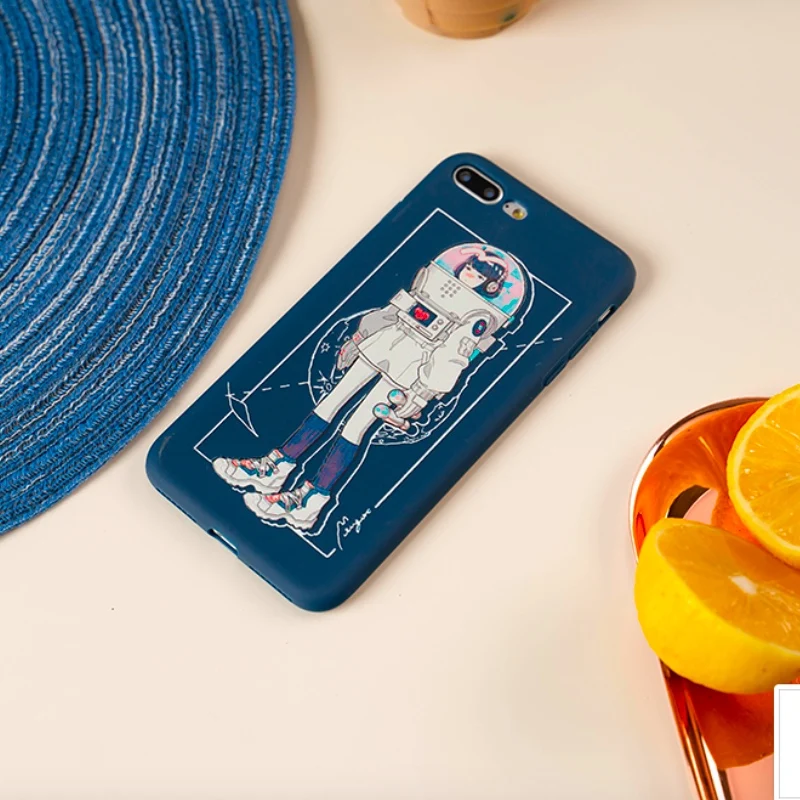 Kawaii милый чехол для телефона чехол для iPhone X XR 6 6s plus роскошный защитный чехол для телефона iPhone Xs Max 7 8 plus милый - Цвет: 002