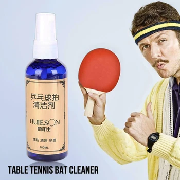 

100ml Cleaning Agent Mildew Proof Accessories Professional Care Maintenance Effective Table Tennis Racket Dust Remove Blue