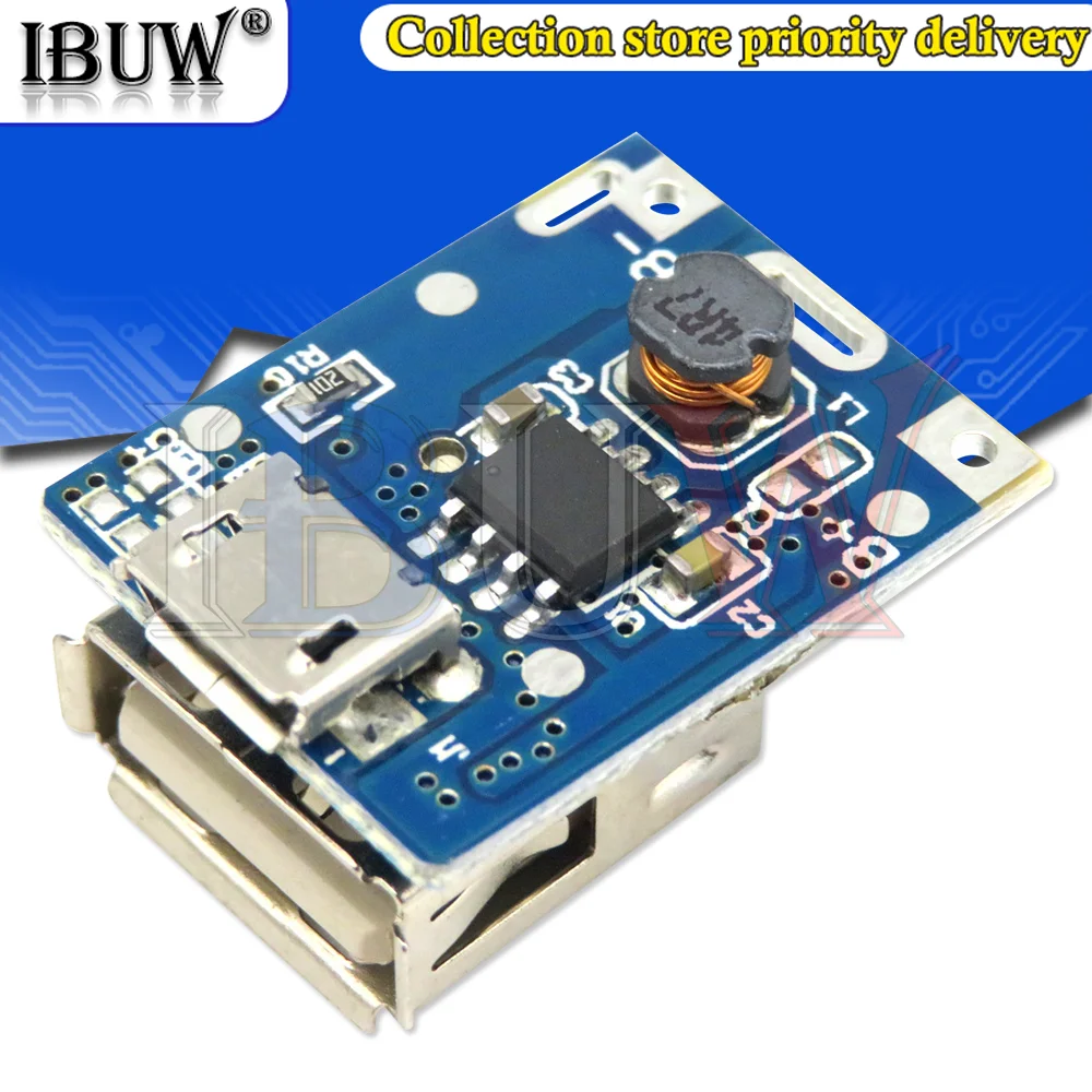 Fai Da Te 5V 1A 18650 Caricabatterie Al Litio Step Up Protection Board Boost Booster Module Micro Usb 18650 Li-Po Li-Ion Per Power Bank