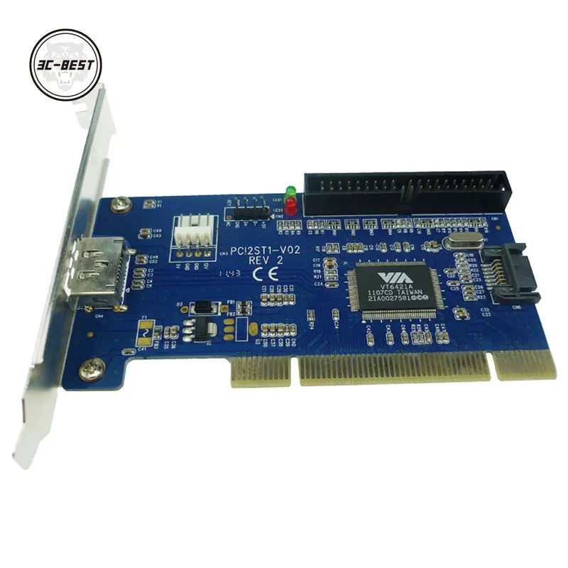 Cartão de transferência pci esata de energia,