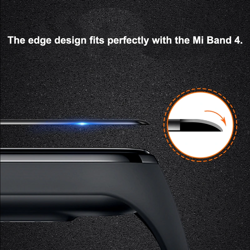 Смарт-браслет для Xiaomi Mi Band 4, Гидрогелевая пленка, не закаленное стекло, взрывоустойчивая к царапинам Защитная пленка