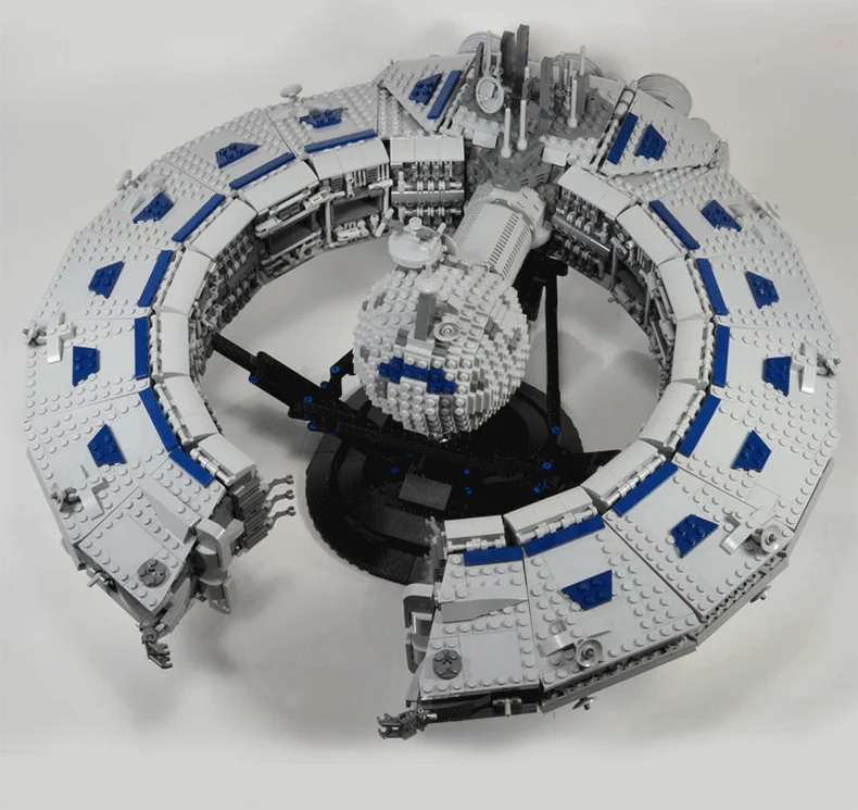 Звездные войны серии люкрехалк-класс набор линкоров совместимый MOC 13056 Звездный Корабль строительный блок кирпичи игрушки