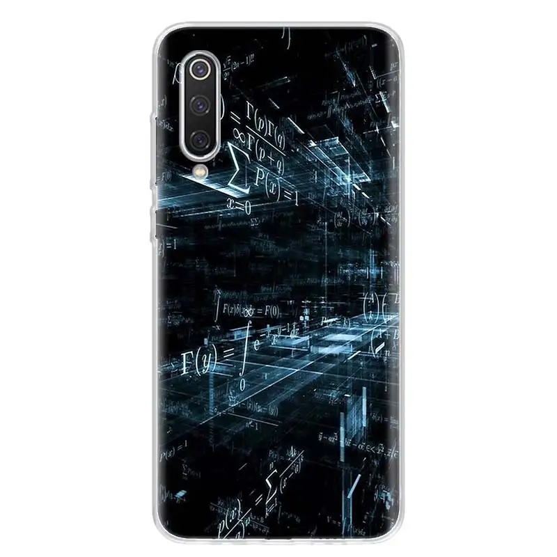 TW163-8 Математика Эйнштейна ke формула крышка чехол для телефона для Xiao mi Red mi Note 8 Pro 8A 7 7A 5 5A 6A 4X S2 K20 mi 5X6X9 8 CC9 F1 корпус под плетенную сумку - Цвет: TW163-8