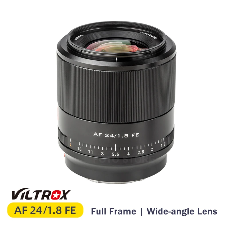 Obiettivo Af Viltrox 24Mm F1.8 Per Fotocamere Sony E Mount Full Frame Obiettivo Grandangolare Prime Per Sony A7M3 A7R3 A7C A7R4 A9 A7 Iii