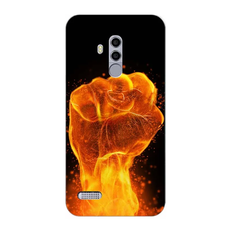 A081 Мягкий чехол из ТПУ с принтом для Leagoo T8S оригинальные чехлы для телефона силиконовые чехлы цветок Para красочные Coque для Leagoo T8 S HD - Цвет: A081