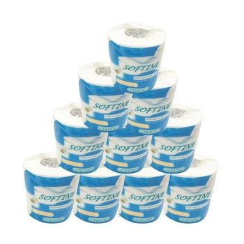 

10PCS/Set Toilet Paper Disposable Portable Facial Tissue Health Cotton Roll Paper Face Cleaning Paper Towel Tissue