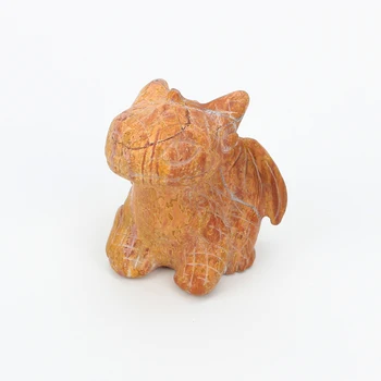 

Natural Landscape stone Toothless Animal statues Home Decorations Pure hand carving Healing stones