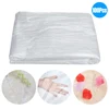 100 Pcs Couch Cover Disposable Film Bed Cover SPA Massage Treatment Table Sheets Transparent  Waterproof Beauty Salon Sheets ► Photo 3/6