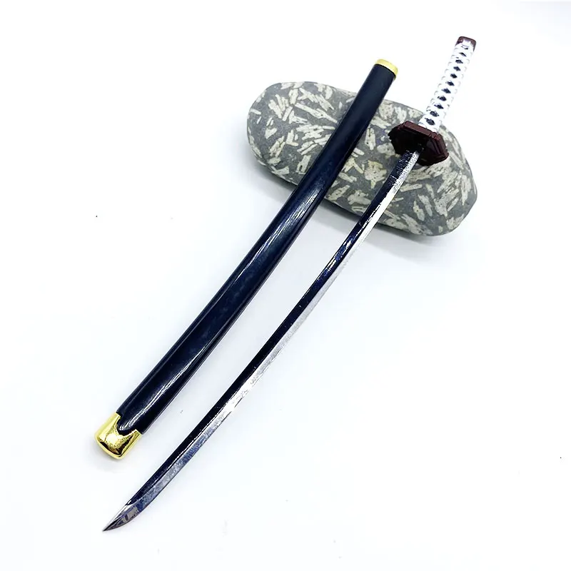 Demônio slayer tokitou muichirou espada nichirin lâmina névoa hashira  katana mistbreathing pequena arma modelo anime presente - AliExpress