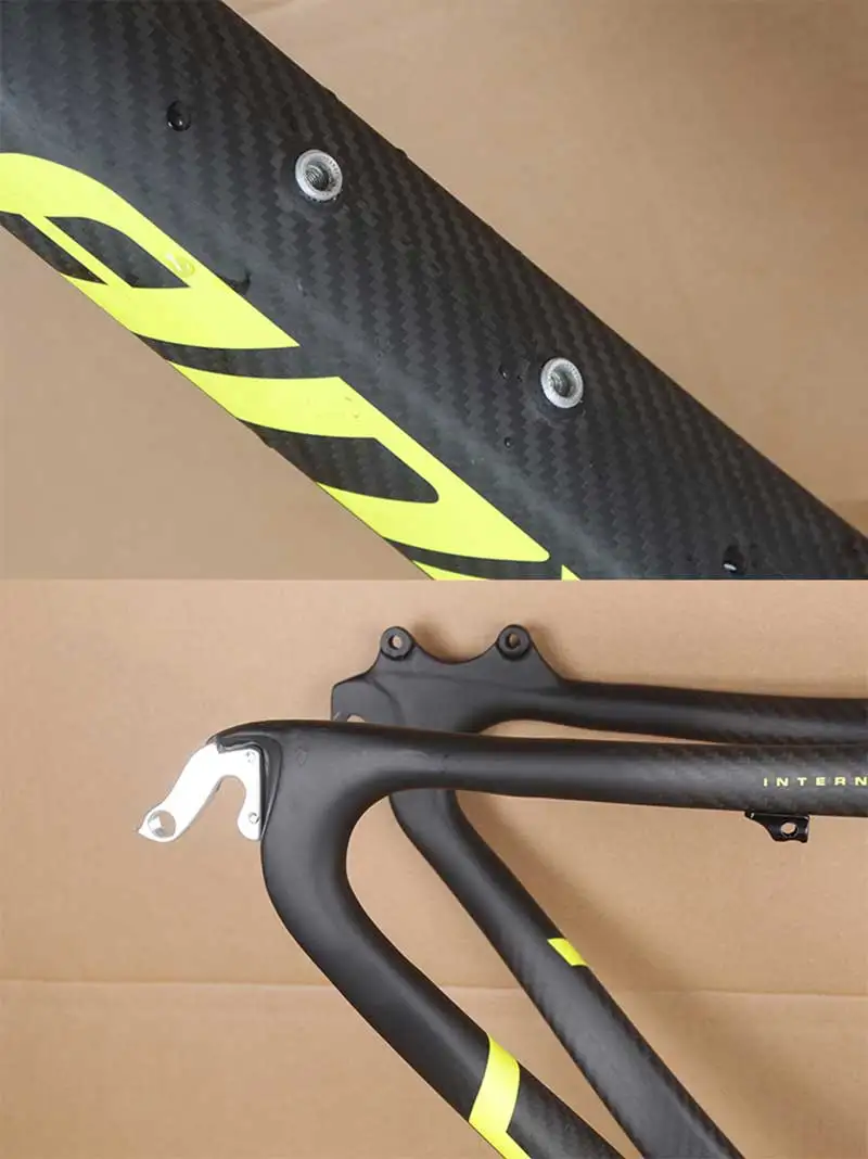 Большой размер 26er MTB карбоновая рама 20 дюймов Маутейн карбоновая рама для велосипеда полный набор углеродных велосипедов