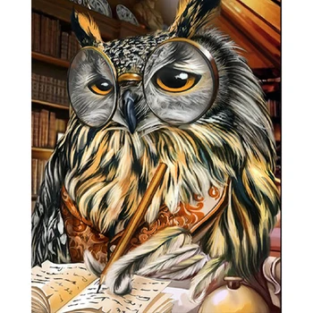 

5d Diamond Painting Animal Owl Full Drill Square Embroidery Sale Diamond MosaicPicture Rhinestone Home Decor Drop Ship