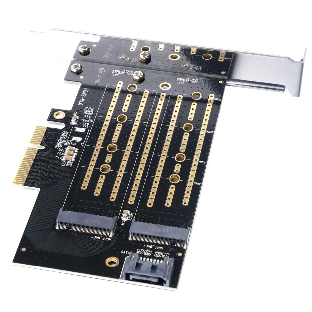 Orico Pci-E Express M.2 M B ключ интерфейс Ssd карта расширения M.2 Nvme для Pci-E 3,0X4 Gen3 Конвертация карты Поддержка 2230-2280