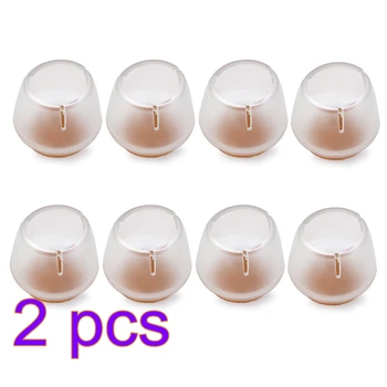 

16 * Chair Leg Feet Wood Floor Protectors Furniture Table Covers Set Felt Pads