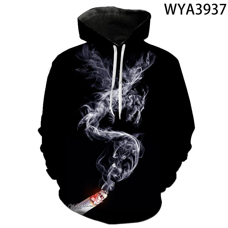 

Men Women Children Casual New Art Smoke Sweatshirts 3D Printed Pullover Boy Girl Kids Hoodies Hoody Streetwear Fashion Cool Coat