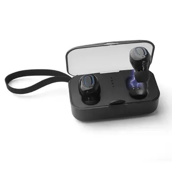 

Wireless Headset Double Ear With Charging Case Headset With Digital Display Headphones Stereo Sports In-ear Earbuds