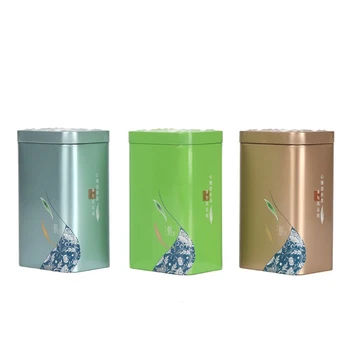 

Star Packaging Top Lock Top Black Airtight Round Tin Can