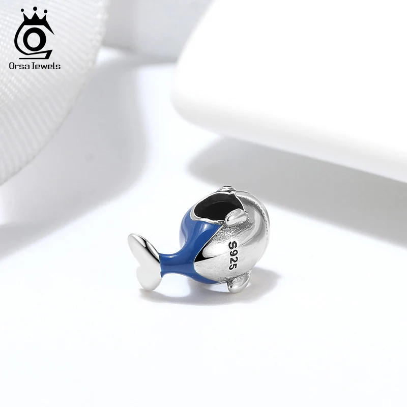ORSA JEWELS уникальный дизайн браслет бусы из стерлингового серебра 925 пробы