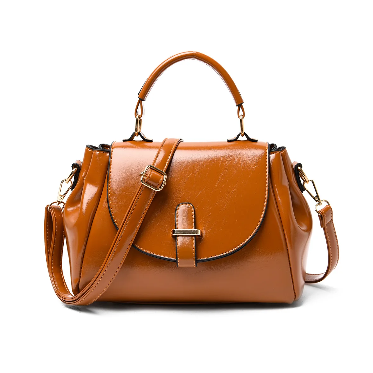 

women's bag, Korean style, simple and simple, women's single-shoulder, single-shoulder, single-shoulder bag.